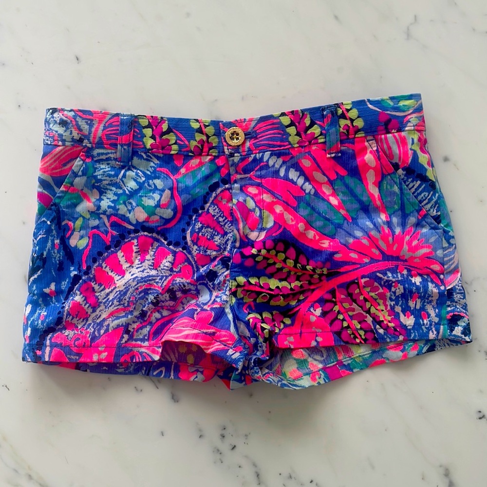 Lilly pulitzer shorts girl size 10